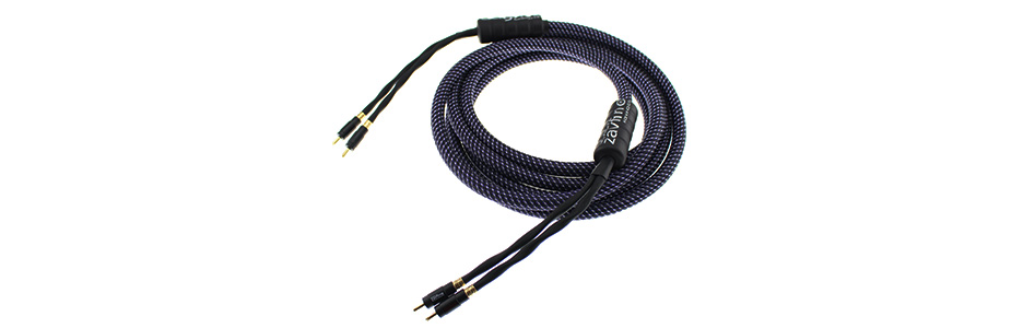 1877PHONO NOVA-SPK Bananas Speaker Cables Silver Plated PC-OCC Copper 3.31mm² 2.5m (Pair)